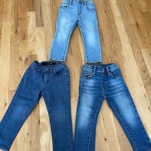 Boys lot of 3 jeans/pants size 3t